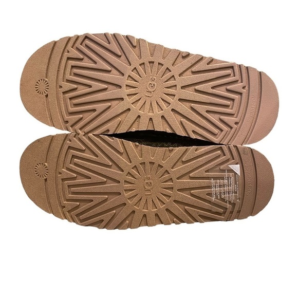 UGG Tazz Maxi Tasman Slip On Slipper Shoes Burnt Olive 1140430 Women Size 10 NEW - Picture 9 of 11